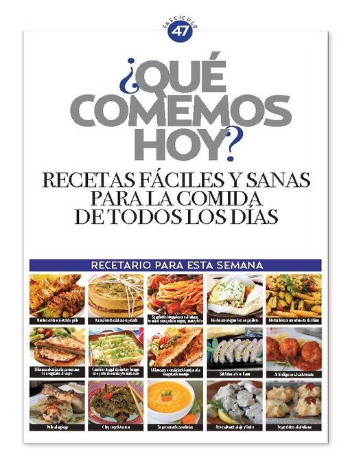 Title details for ¿Qué comemos hoy? by Media Contenidos - Available